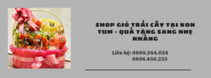 Shop Giỏ Trái Cây Tại Kon Tum - Quà Tặng Sang Nhẹ Nhàng