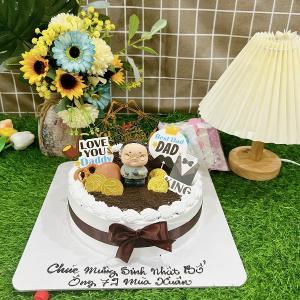 Bánh Kem Bột Cacao Tặng Bố - MK77