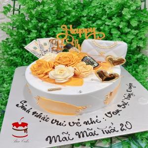 Bánh Kem Hoa Vàng Phụ Kiện - MK115