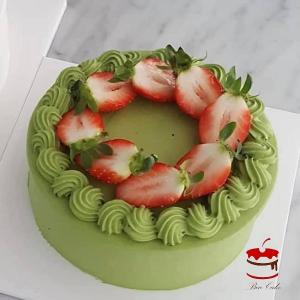Bánh Kem Matcha Dâu Tây - MB96