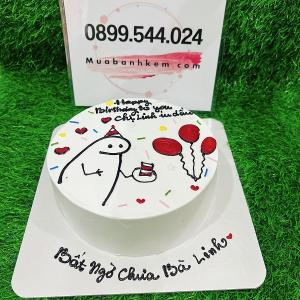 Bánh Kem Mini Vẽ Hình Chipi Cute - MA80