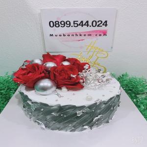 Bánh Kem Hoa Hồng Tặng Bạn Gái - MB78