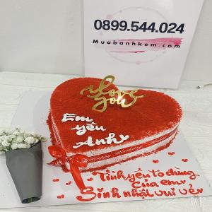 Bánh Sinh Nhật Trái Tim Hàn Quốc - MA23