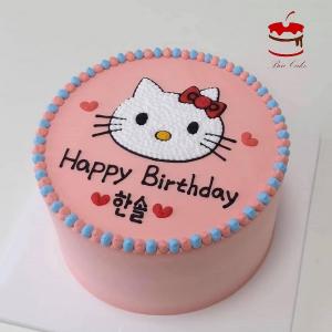 Bánh Vẽ Mèo Hello Kitty - MA42