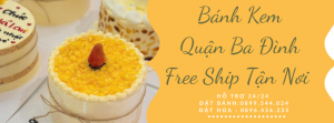 Tiệm Bánh Sinh Nhật Ở Quận Ba Đình - Giao Nhanh Tận Nơi