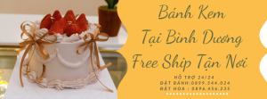 Tiệm Bánh Sinh Nhật Tại Bình Dương - Giao Nhanh