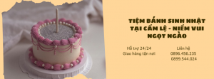 Tiệm Bánh Sinh Nhật Tại Cẩm Lệ - Niềm Vui Ngọt Ngào