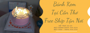 Tiệm Bánh Sinh Nhật Tại Cần Thơ - Giao Tận Nơi