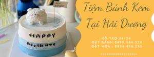 Tiệm Bánh Sinh Nhật Ở Hải Dương - Giao Tận Nơi