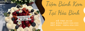 Tiệm Bánh Sinh Nhật Tại Hòa Bình - Miễn Phí Ship