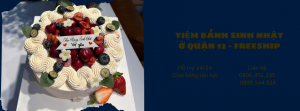 Tiệm Bánh Sinh Nhật Quận 12 - Freeship