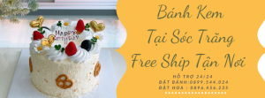 Tiệm Bánh Sinh Nhật Tại Sóc Trăng - Giao Ship Tận Nơi
