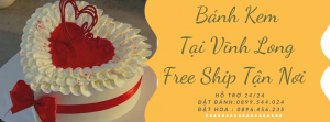 Tiệm Bánh Sinh Nhật Tại Vĩnh Long - Giao Tận Nơi