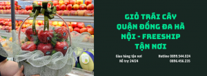 Giỏ Trái Cây Quận Đống Đa Hà Nội - FreeShip Tận Nơi
