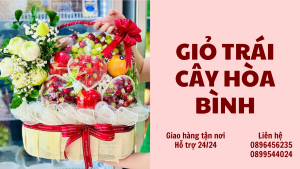 Giỏ Trái Cây Ở Hòa Bình-Miễn Phí Giao Hàng