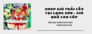 Shop Giỏ Trái Cây Tại Lạng Sơn - Giỏ Quà Cao Cấp