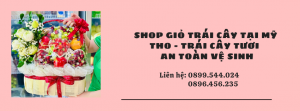 Shop Giỏ Trái Cây Tại Mỹ Tho - Trái Cây Tươi  An Toàn Vệ Sinh