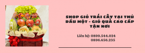 Shop Giỏ Trái Cây Tại Thủ Dầu Một - Giỏ Quà Cao Cấp Tận Nơi