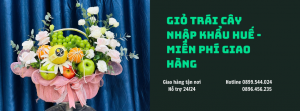 Giỏ Trái Cây Nhập Khẩu Huế-Miễn Phí Giao Hàng
