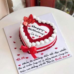 Bánh Kem Trái Tim Tặng Chồng - NH36