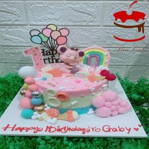 Bánh Kem Bánh Kẹo Đủ Màu - MB8
