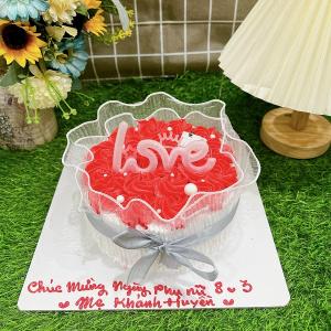 Bánh Kem Hoa Chữ Love - MK72