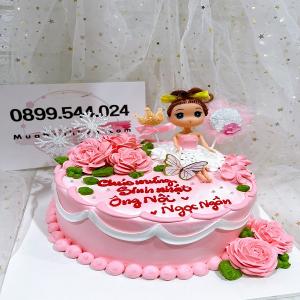Bánh Kem Hoa Hồng Công Chúa - MK110