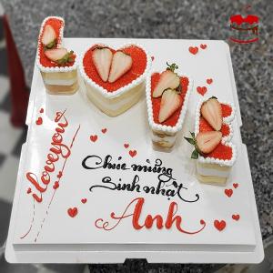 Bánh Sinh Nhật Chữ Love Tặng Em - MC96