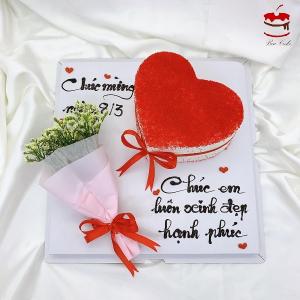 Bánh Sinh Nhật Hoa Tươi Ngọt Ngào - MB37